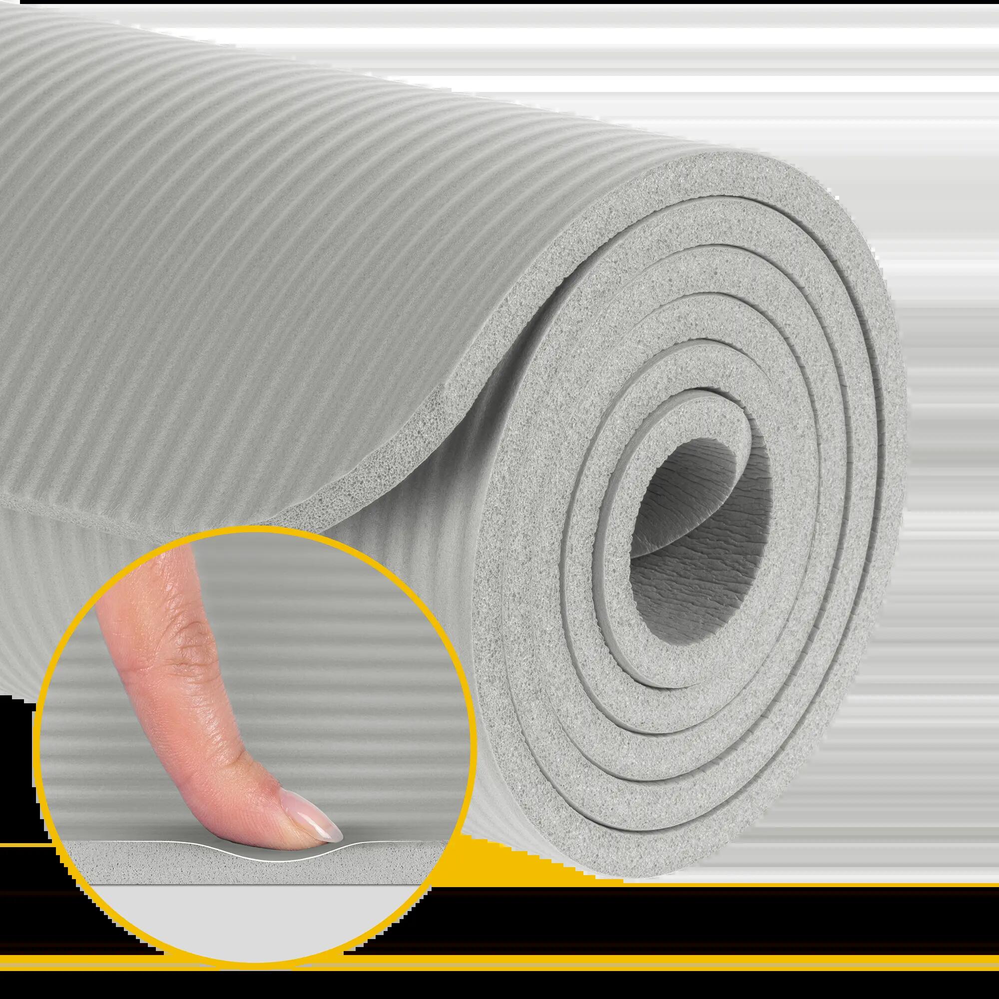 Mata gimnastyczna do ćwiczeń jogi pilatesu fitness 1cm karimata Rebel 5/7
