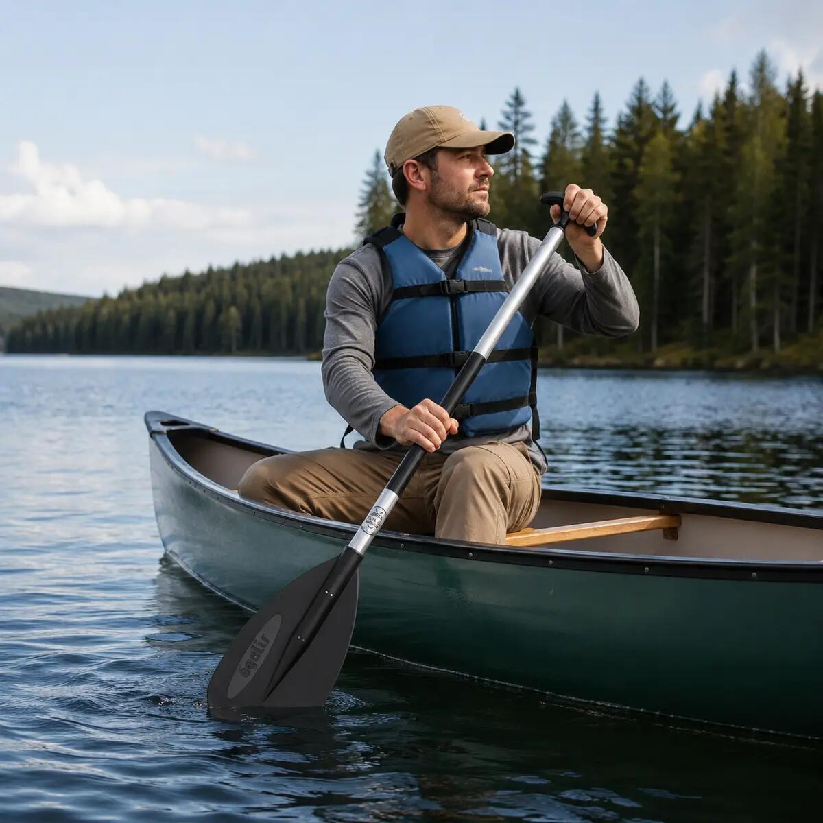 Pagaj Aluminiowy John Paddle do Kanu Canoe 2/7