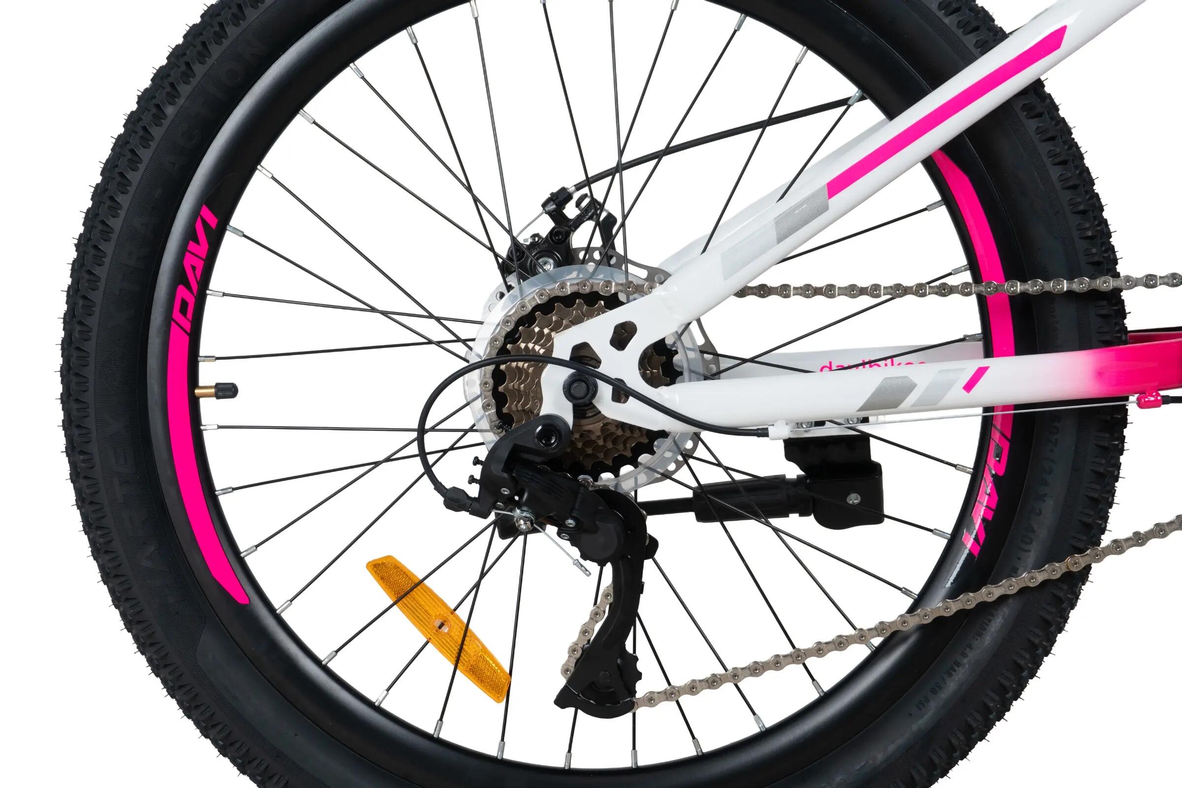 Vélo enfant 24" acier 11" 130-160cm 21 vitesses Davi Bonita Ultra 9/12