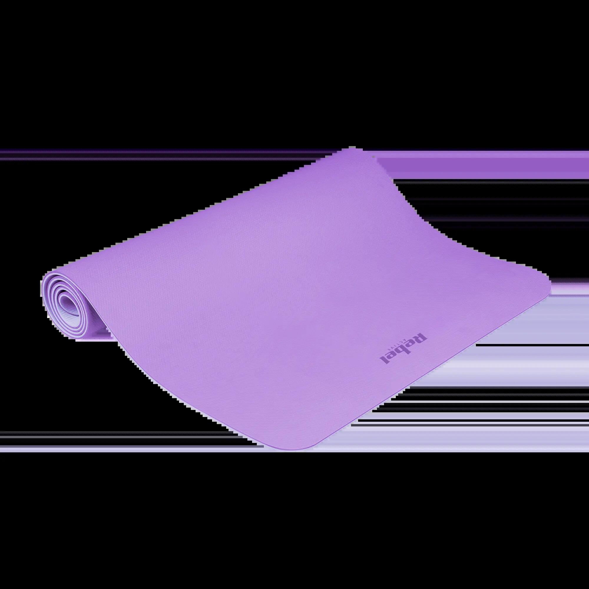 Mata gimnastyczna do ćwiczeń joga pilates fitness 200x90cm TPE 1cm Rebel 2/7