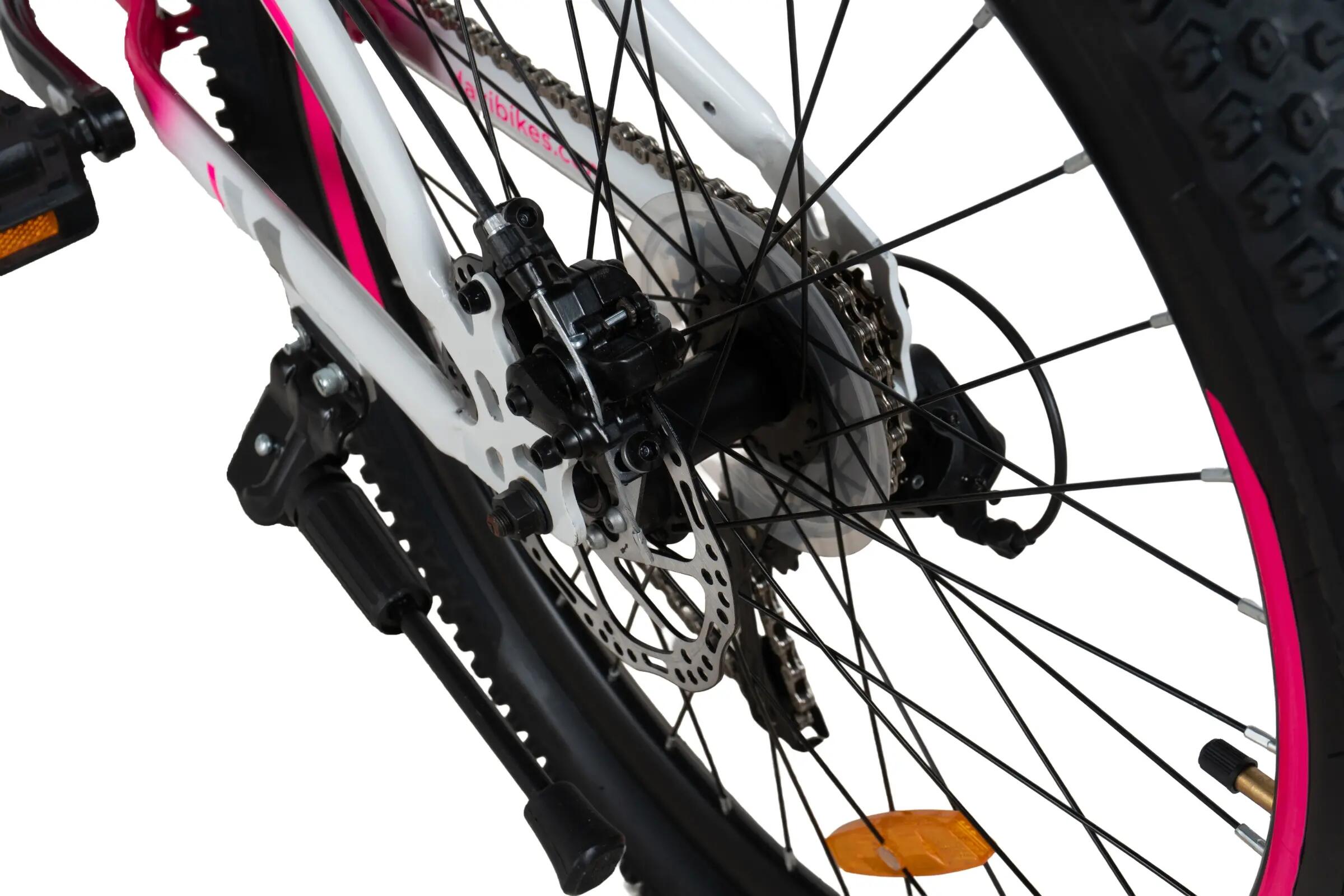 Vélo enfant 24" acier 11" 130-160cm 21 vitesses Davi Bonita Ultra 12/12