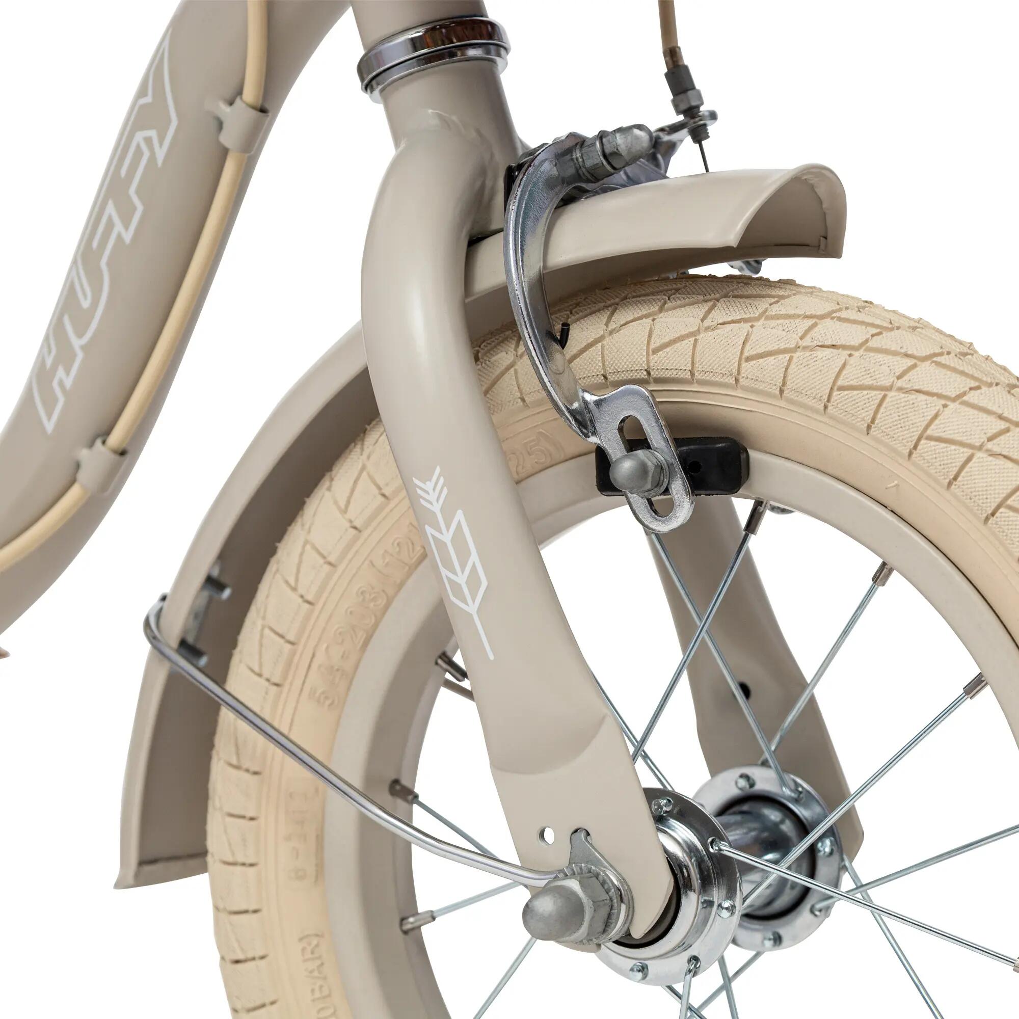 Huffy Vintage 12-inch Single Speed Girls’ Bike, aged 3 - 5 years Grey 6/7