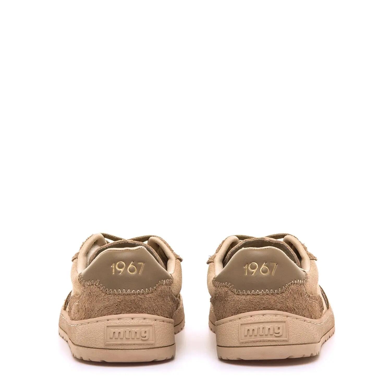 Zapatillas caminar Mujer barefoot MTNG Free alask Beige 5/6
