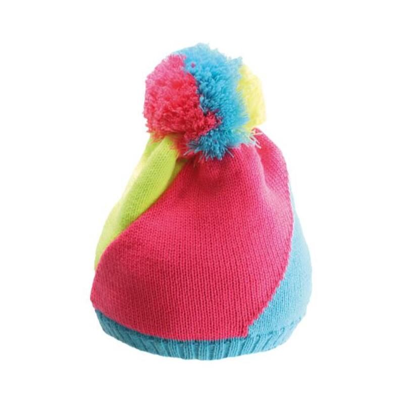 GORRO DE ESQUÍ DE LANA PARA MUJER - TRENZAS FUR - ROSA - Decathlon