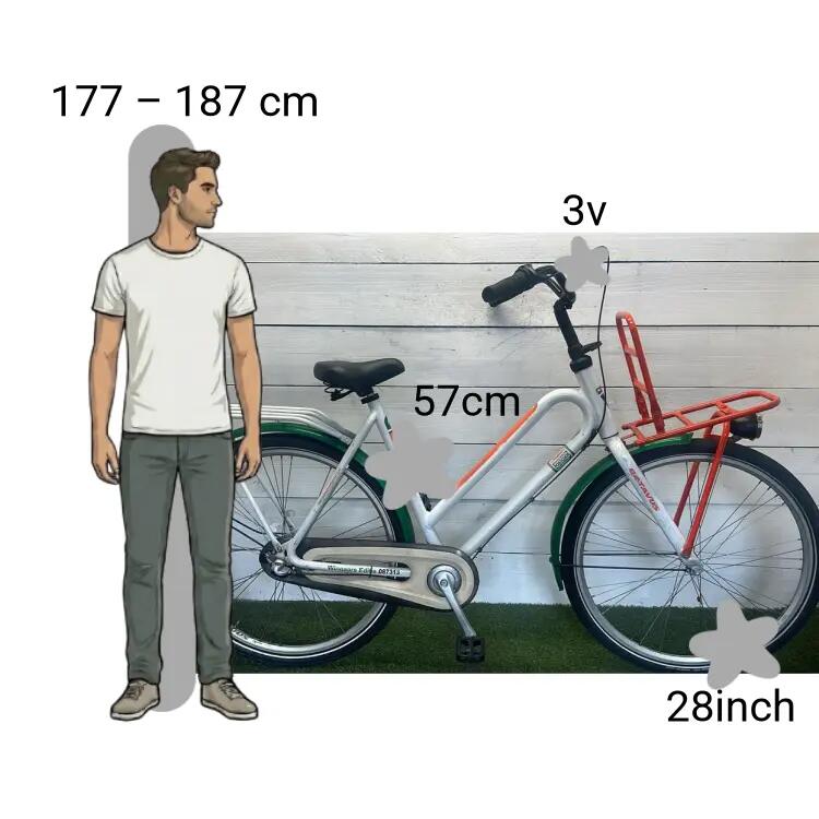 Bicicleta usada Batavus Nationale Postcode 2/4