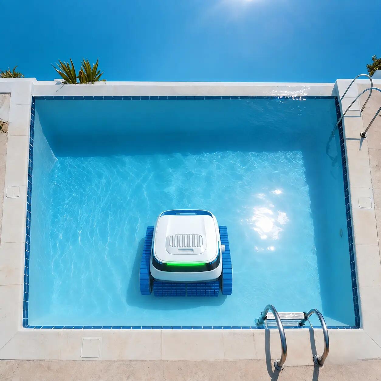 AIRROBO QD40 Robot Piscine Sans Fil, 3 Modes, App, 120 min, 170 m² 6/6