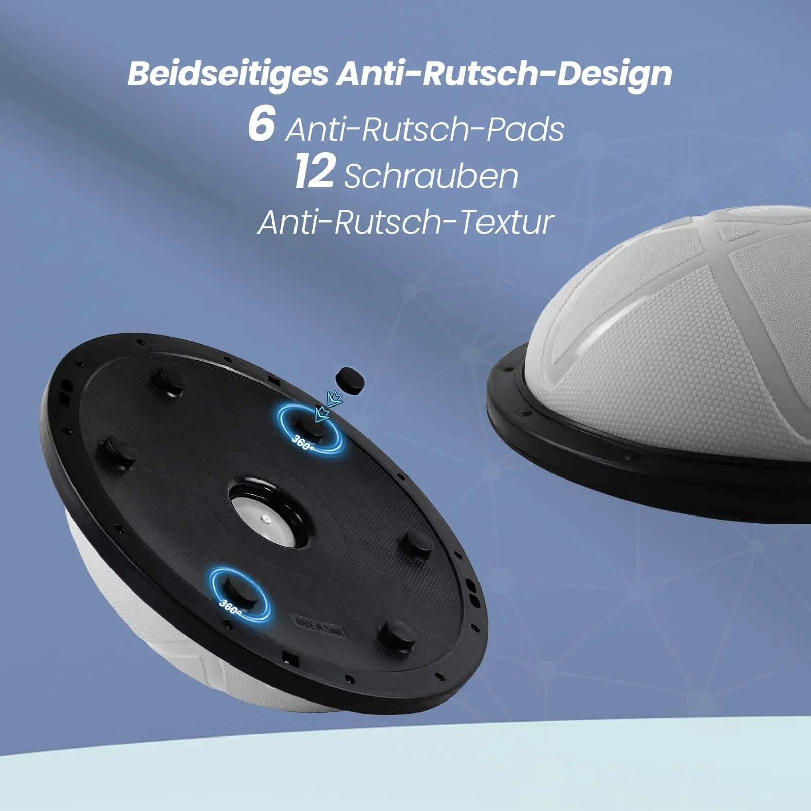 Balance Ball, Balance Board Halbkugel bis 200 kg, Ø 60 × 22 cm 3/6