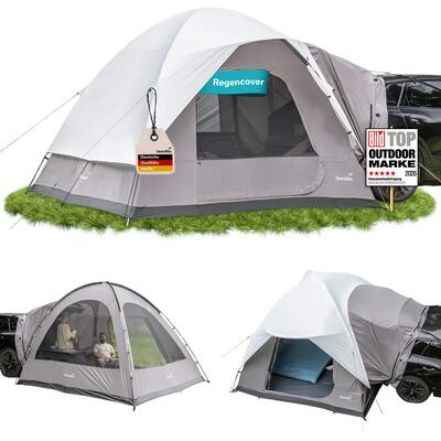 Koepeltent pitea suv protect - 4 persoons tent voor mini bus, van, suv, caddy