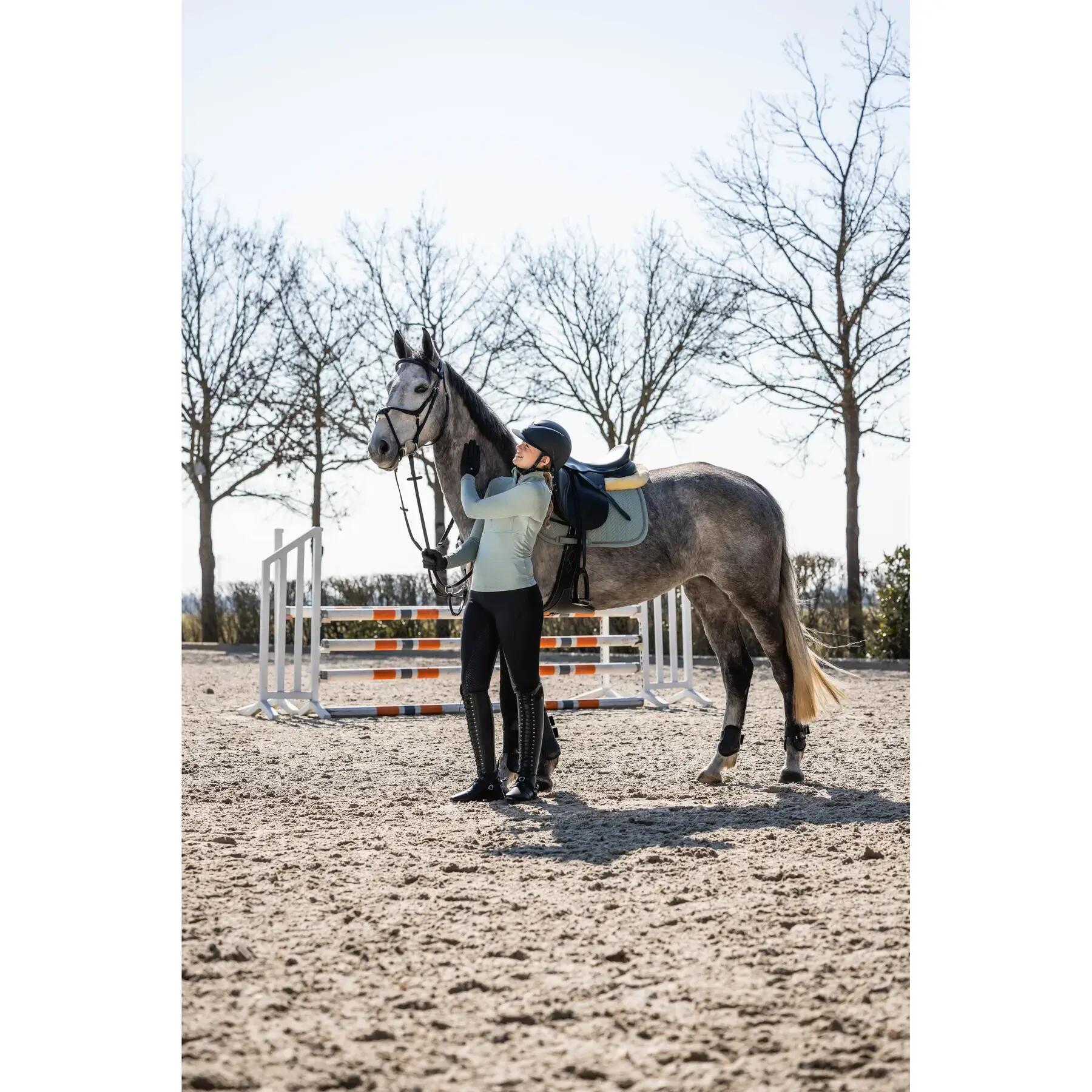 Estera de doma para caballos HKM Florence 3/4