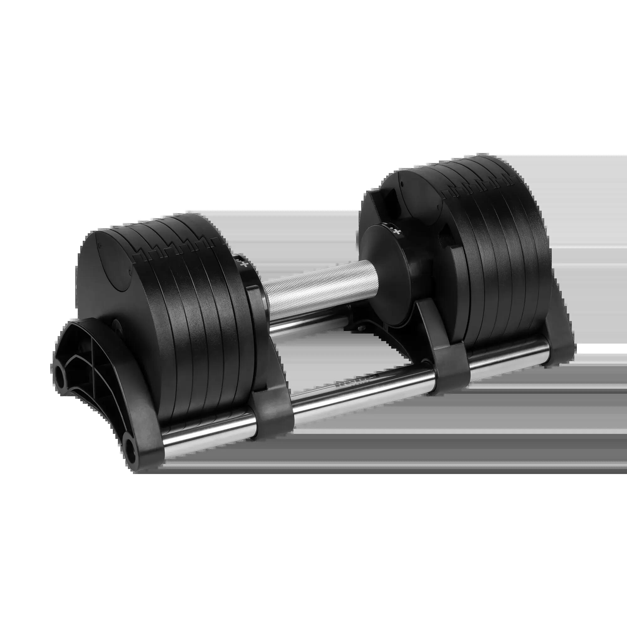 Hantel żeliwny regulowany automat 24 kg skok co 2kg Rebel 2/7