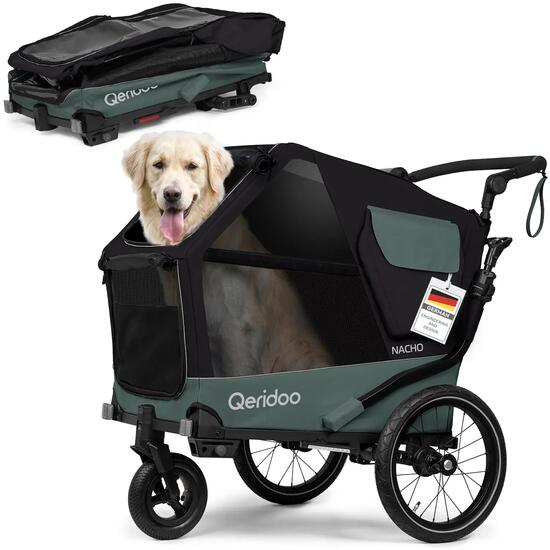Nacho M hondenfietskar Green