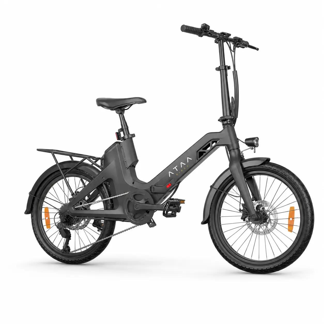 Bicicleta Elétrica Dobrável Urbana ATAA Bikes City L Autonomia Até 65 Km 4/13