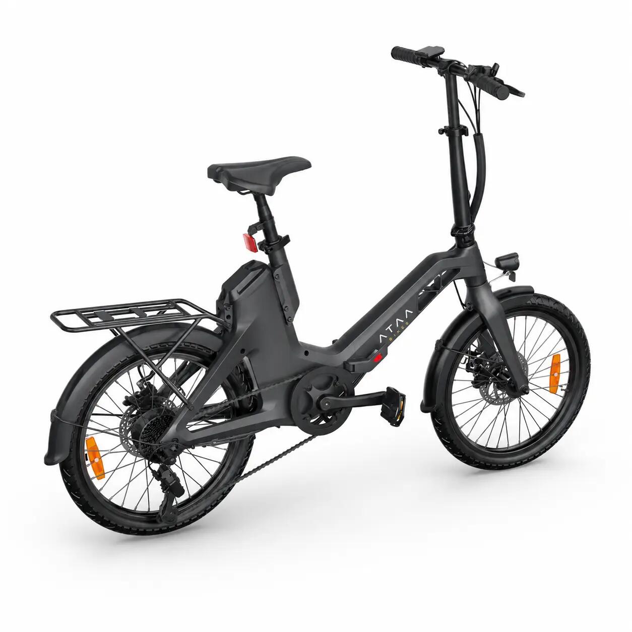 Bicicleta Elétrica Dobrável Urbana ATAA Bikes City L Autonomia Até 65 Km 3/13