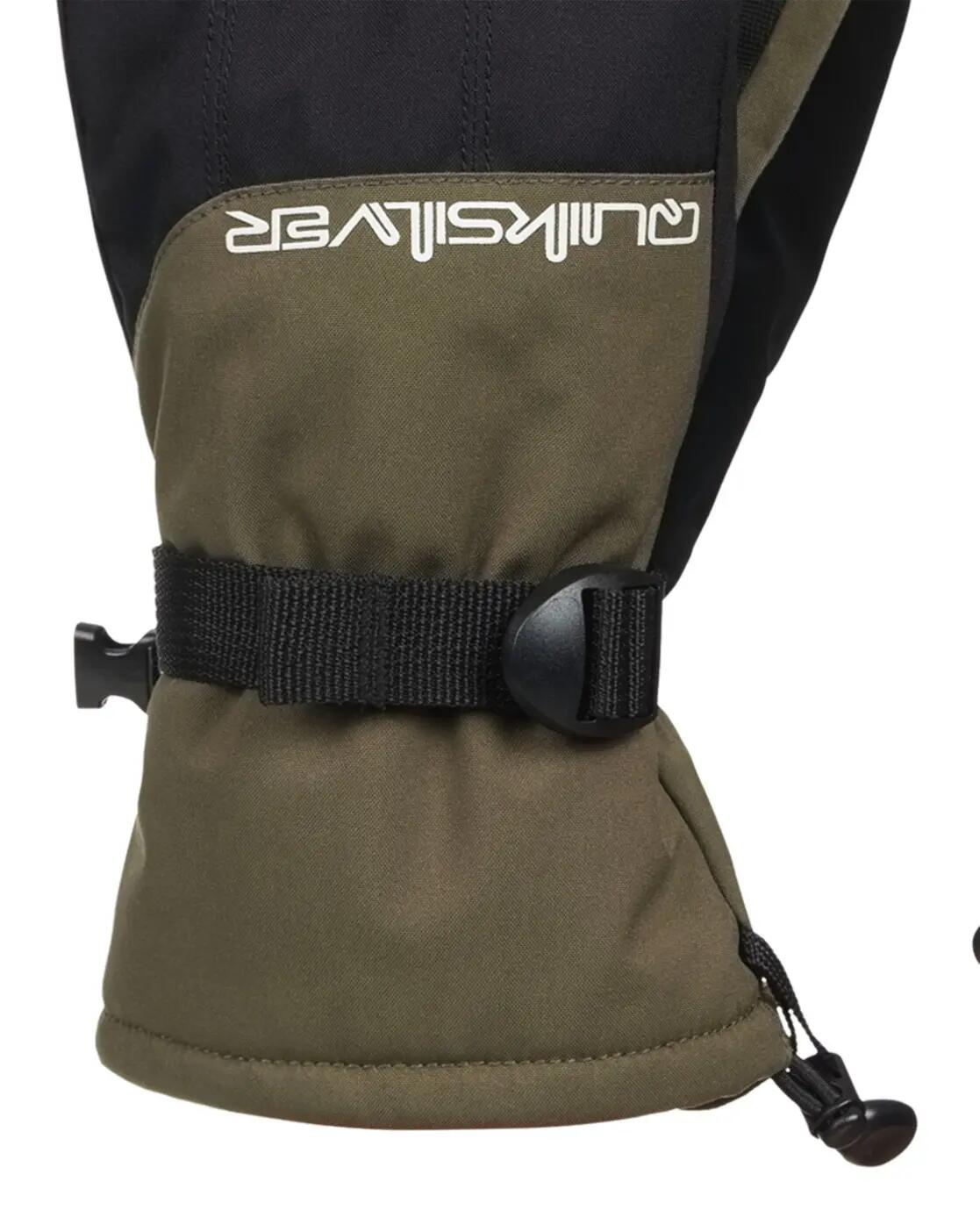 Technische Snowboard/Skihandschoenen MISSION Grün Heren 4/4