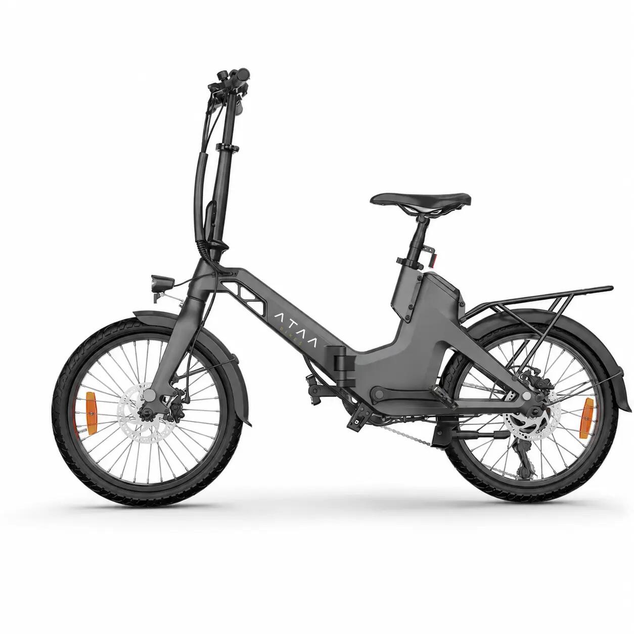 Bicicleta Elétrica Dobrável Urbana ATAA Bikes City L Autonomia Até 65 Km 2/13