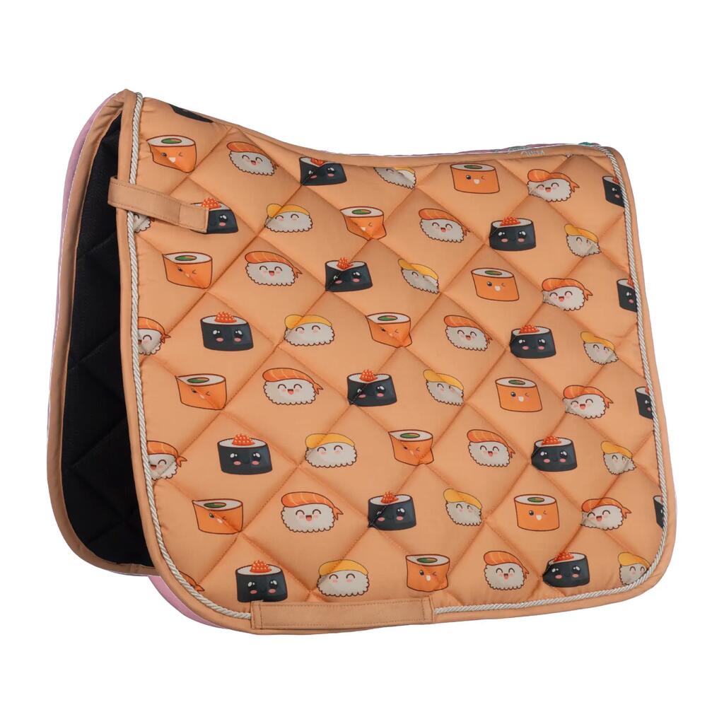 Dressage saddle pad for horses HKM Naples