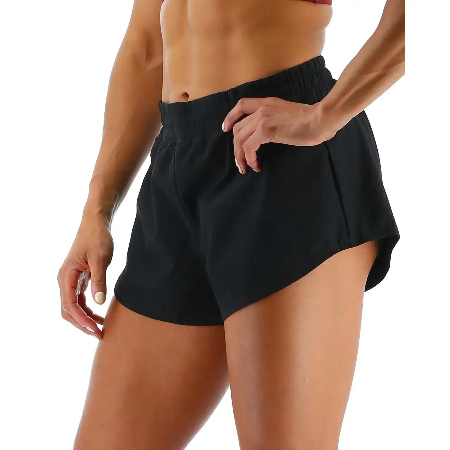 Damesshort TYR Pace Run Sht Sol 3/4