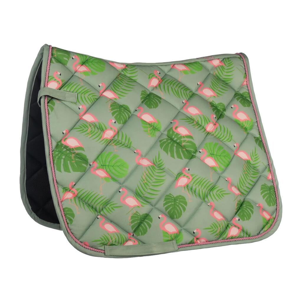Dressage saddle pad for horses HKM Naples