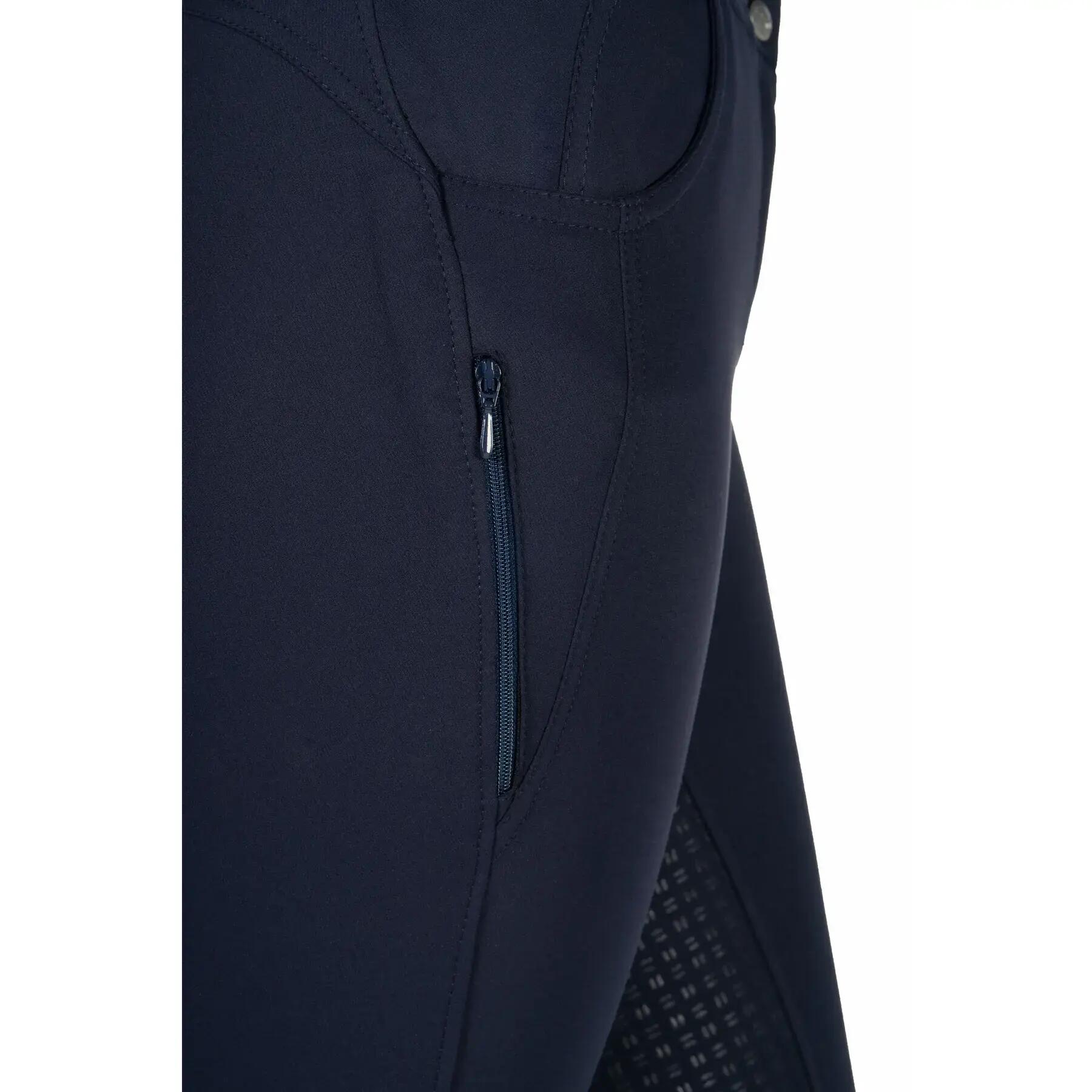 Pantalón de equitación Mid Grip infantil HKM Ari 5/5