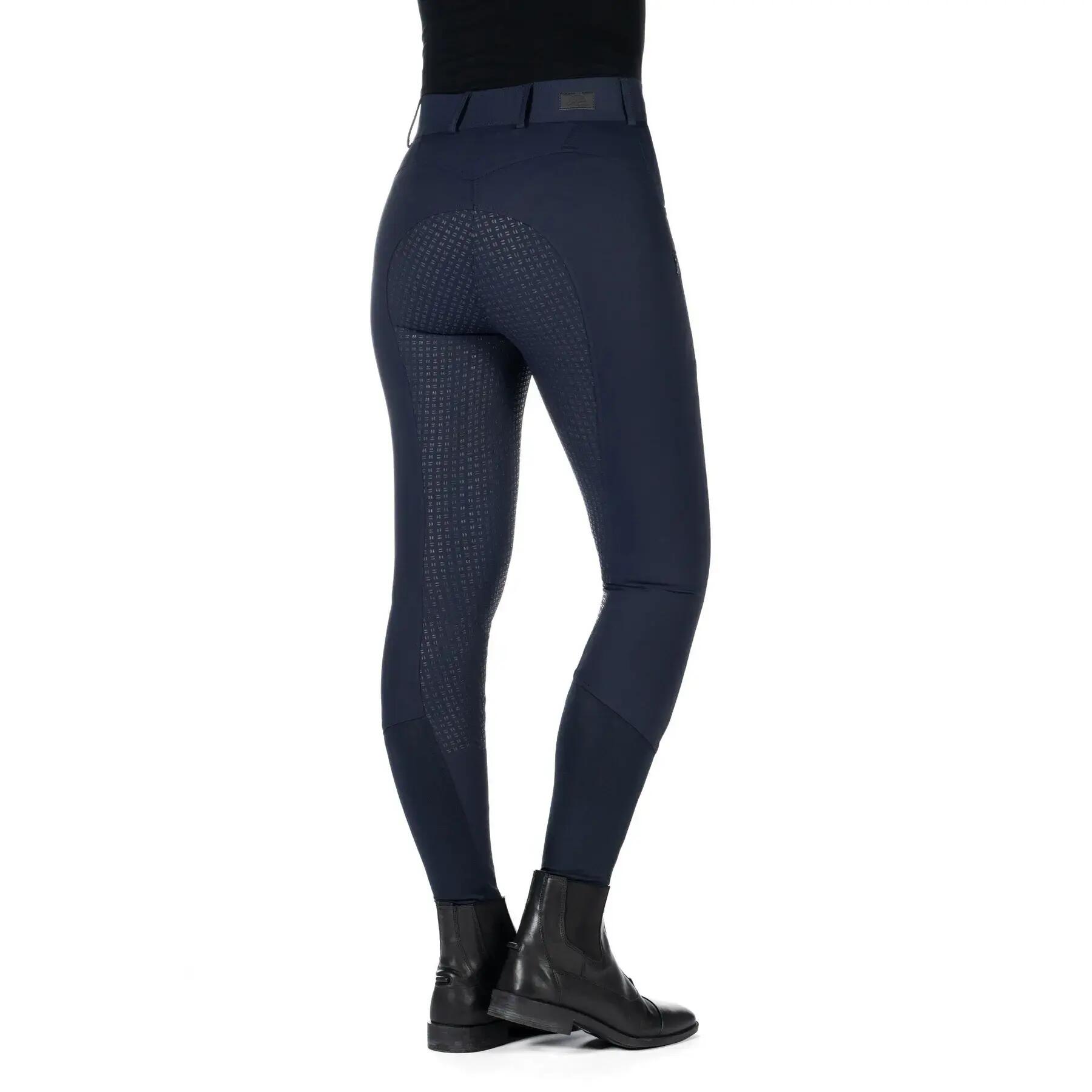 Pantalón de equitación Mid Grip infantil HKM Ari 4/5