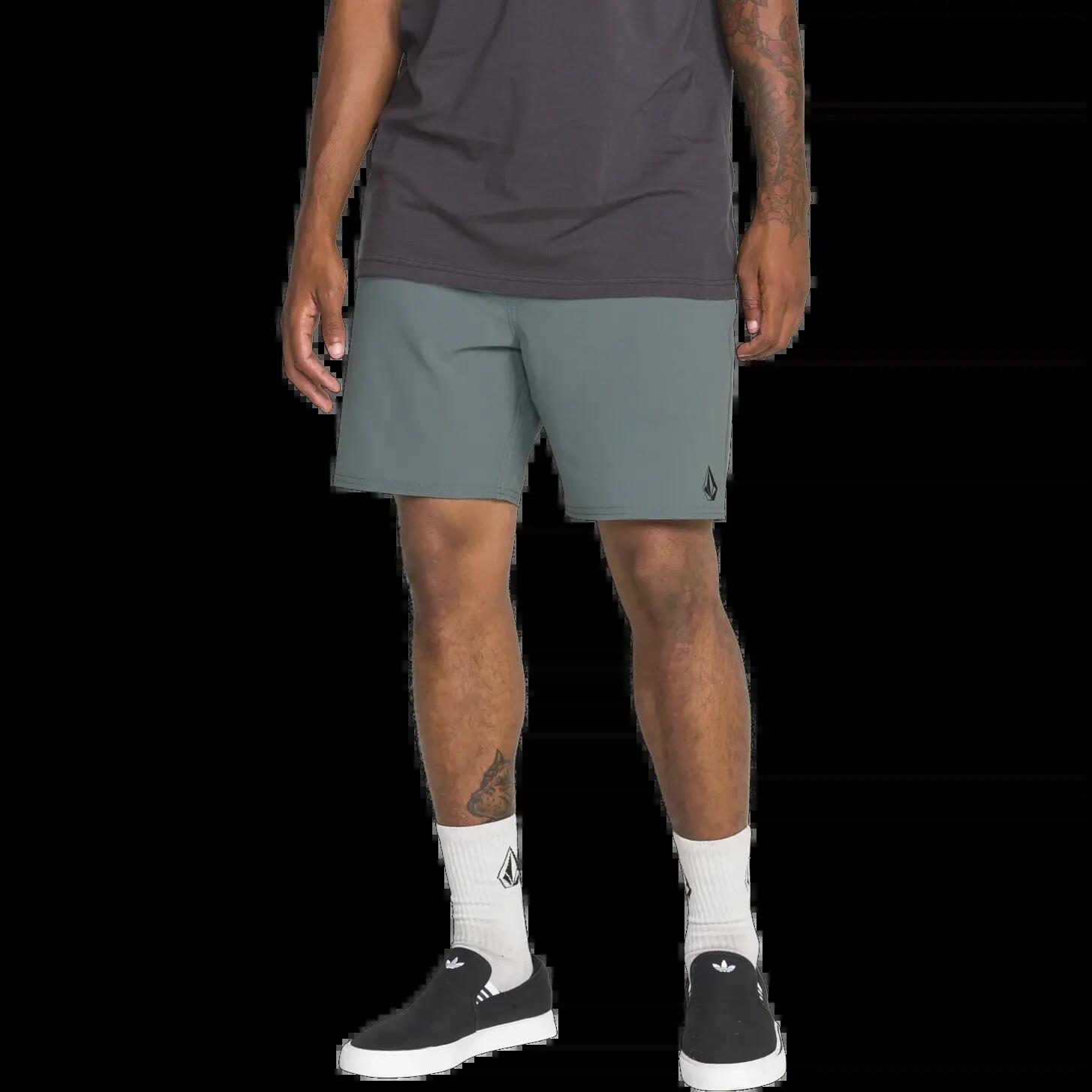 Short - Skate - Homme - Taille élastique - Nomoly EW - Noir 1/1