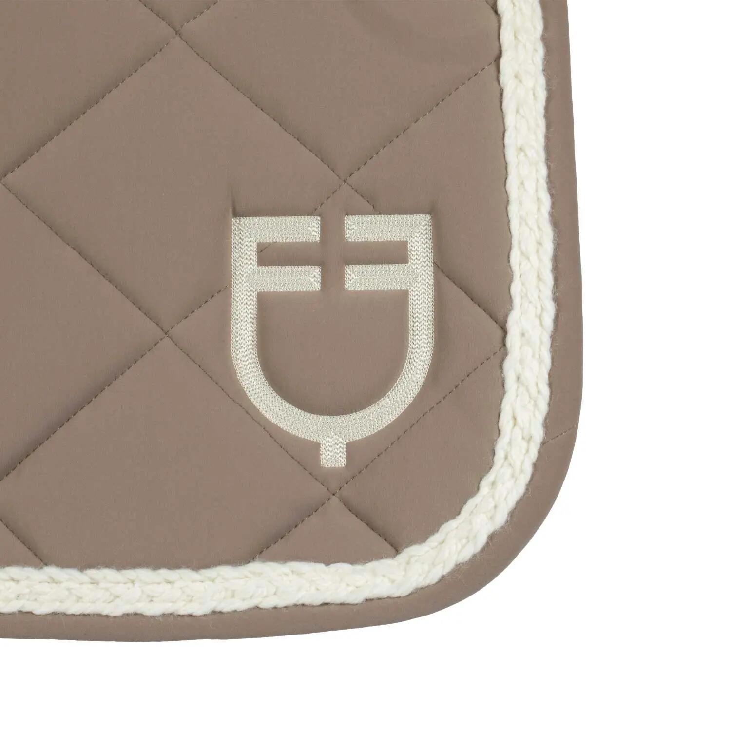 Equestro Zadeldek Braided Cord Fw25 Bruin - 2/3
