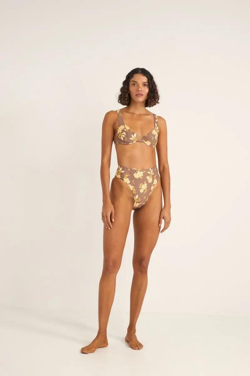 Anika Floral Panelled Underwire - Haut de Maillot Femme 4/5