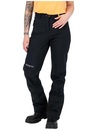 Damen - Winterwandern - Softshellhose - STERLING - schwarz