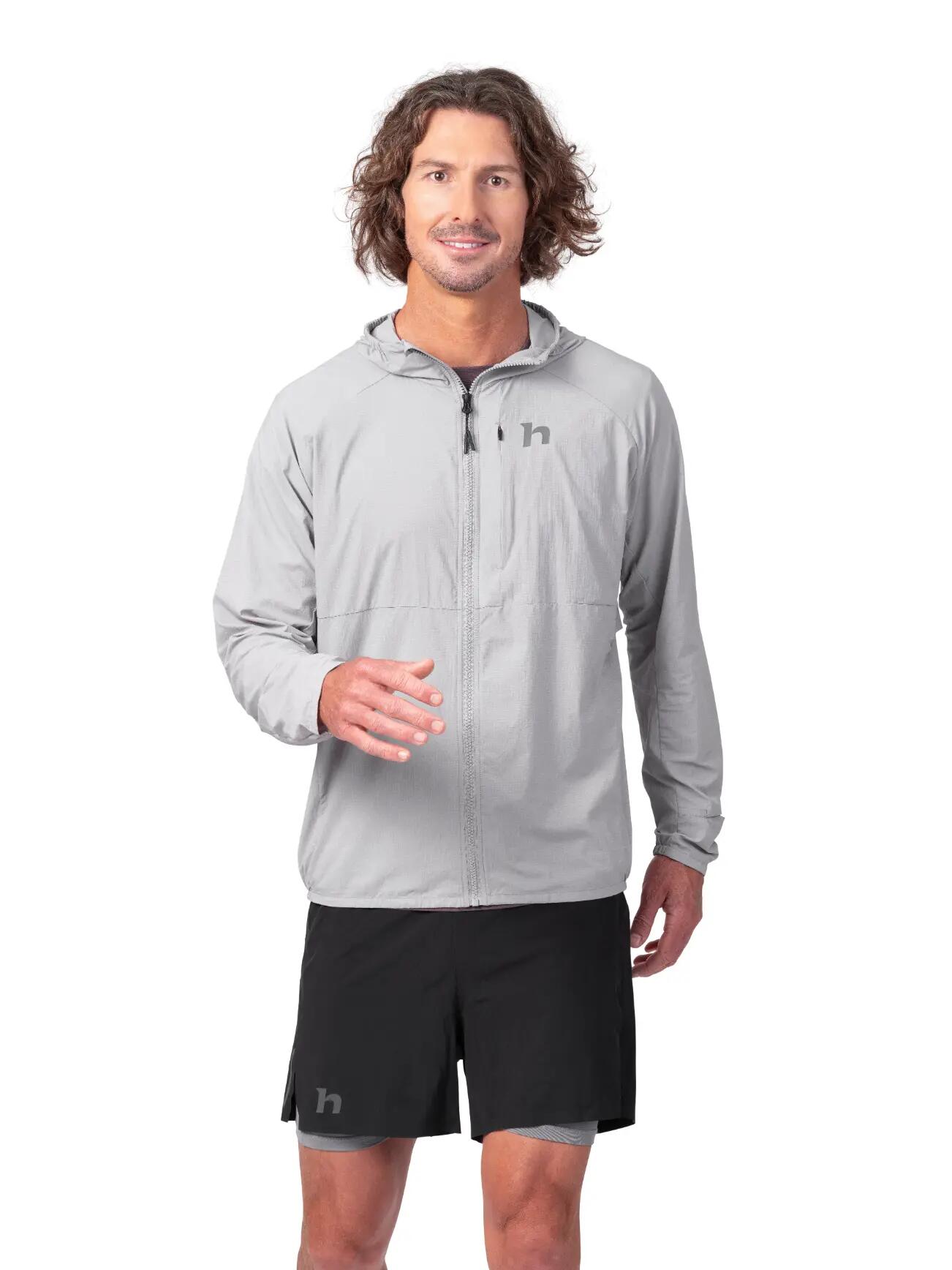 Giacca da corsa leggera da uomo con cappuccio Hannah 7/9