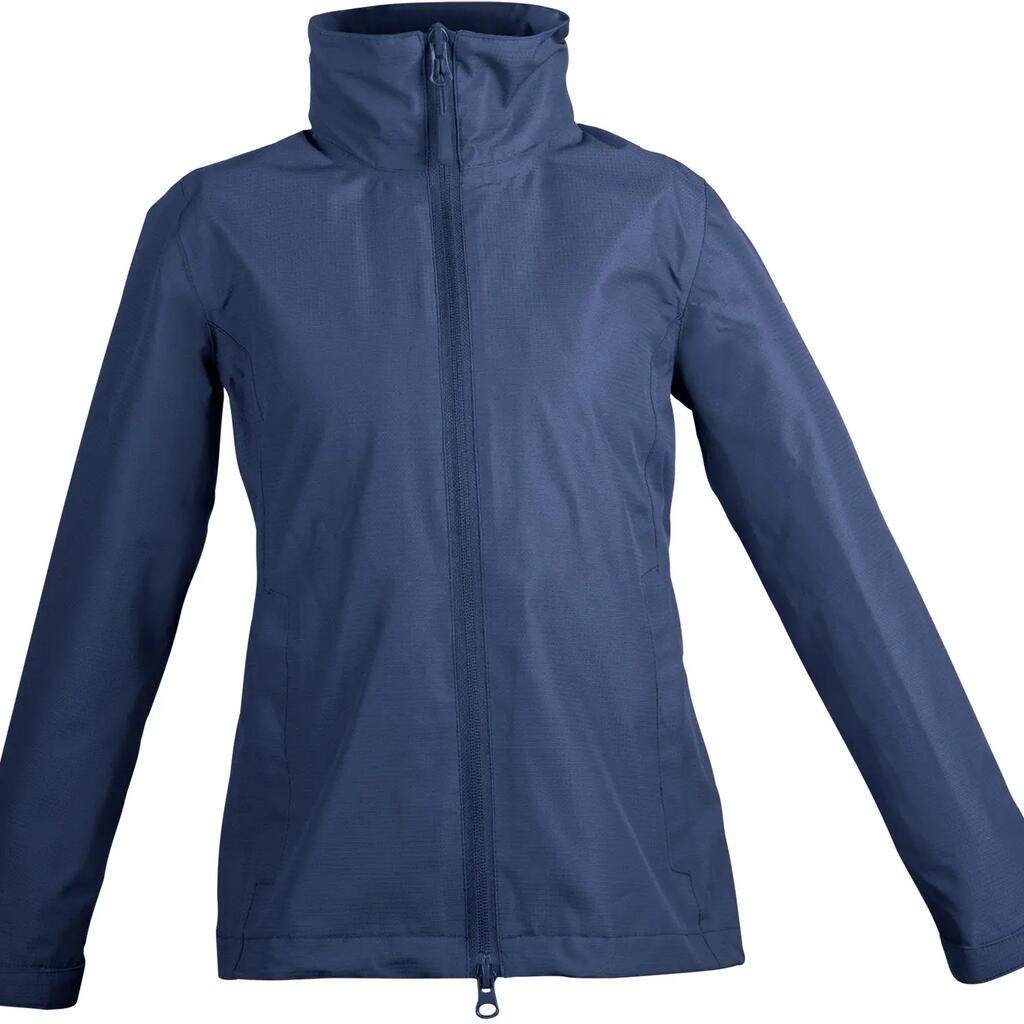 Girl's waterproof riding jacket HKM Rainy Day