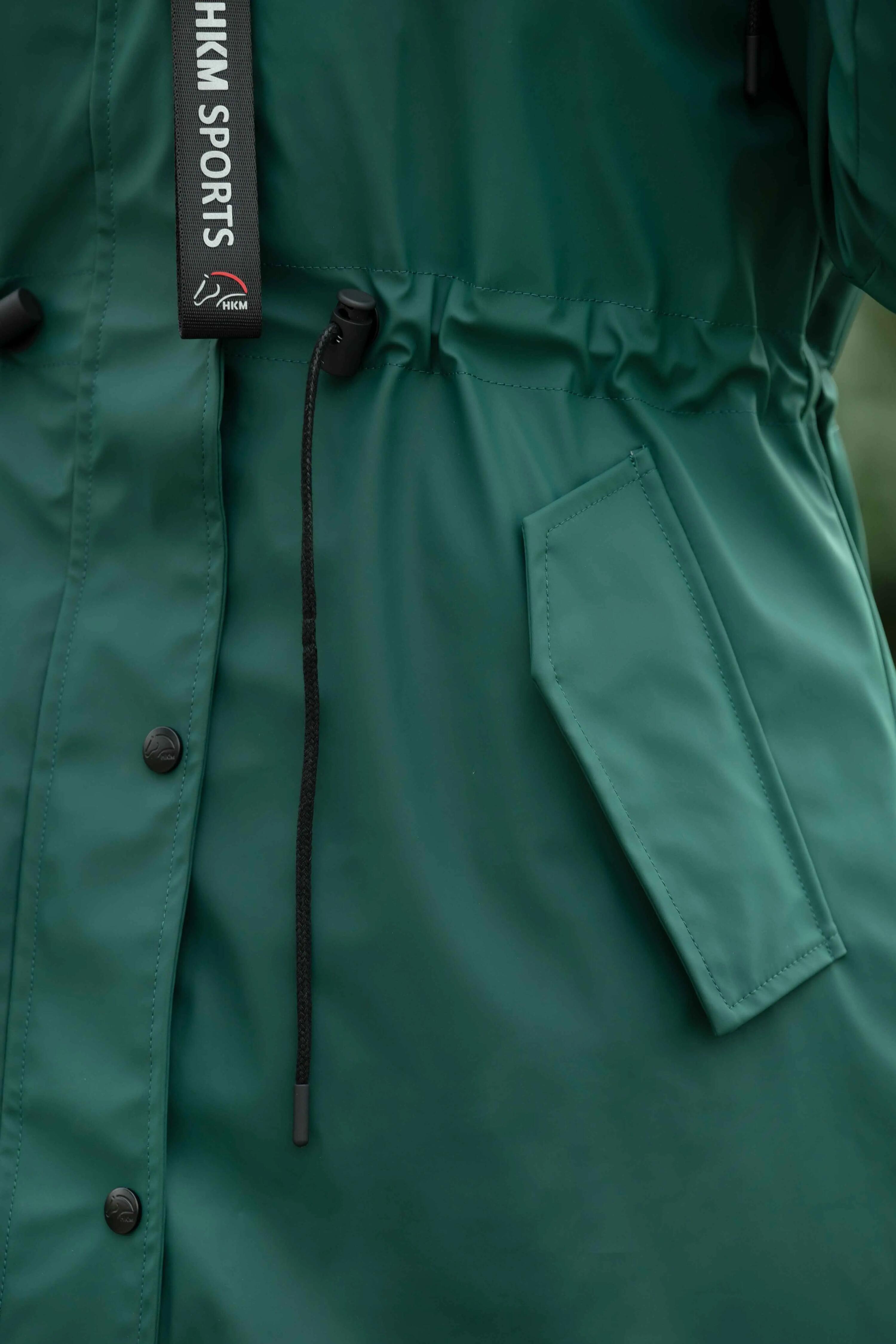 Women's waterproof hooded riding jacket HKM Dallas 6/7