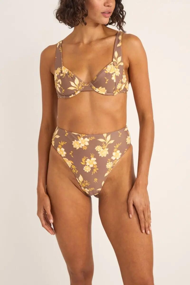 Anika Floral Panelled Underwire - Haut de Maillot Femme 3/5
