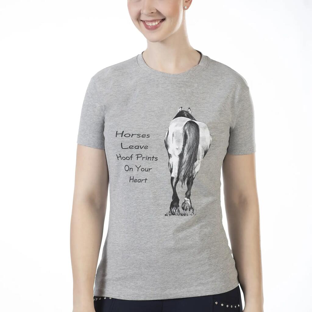 Women's T-shirt HKM Horses Leave Hoofprints