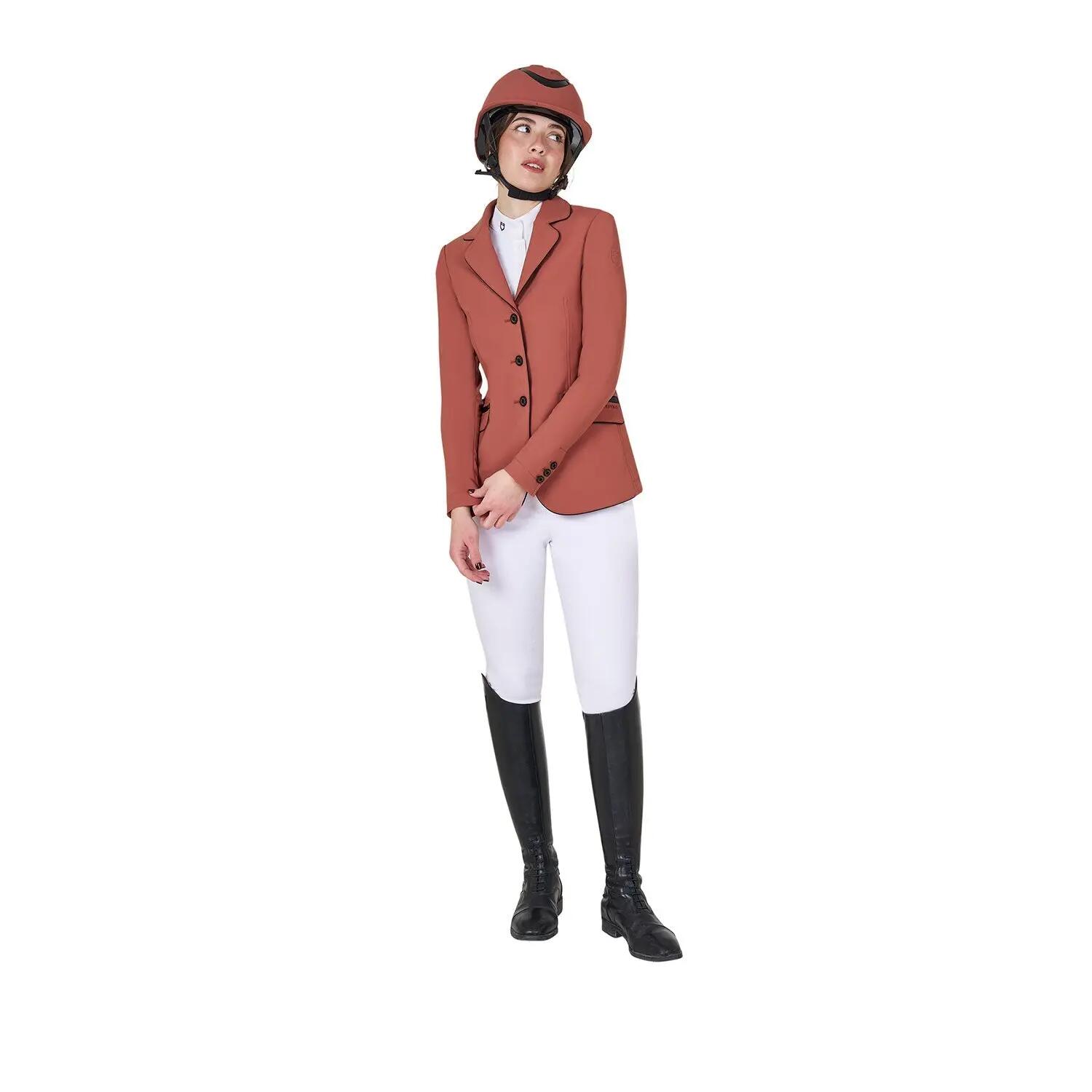 Equestro Wedstijdjas Dames Fw25 Rood - 2/6