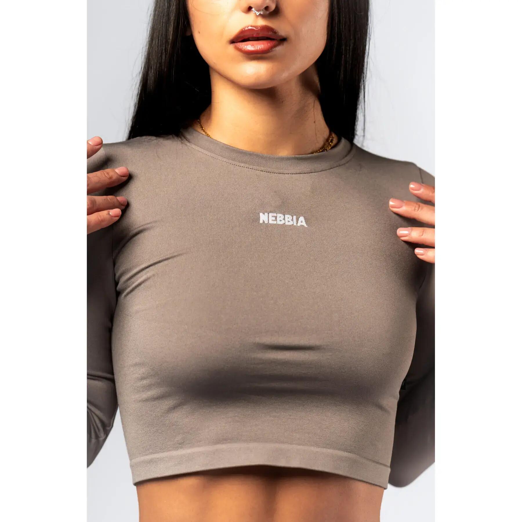 T-shirt manche longues femme Nebbia Power Crop Top 5/5