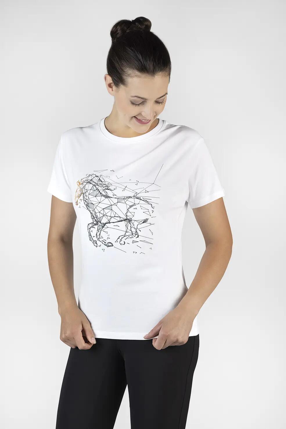 T-shirt da donna HKM Geometrical Horse 3/6