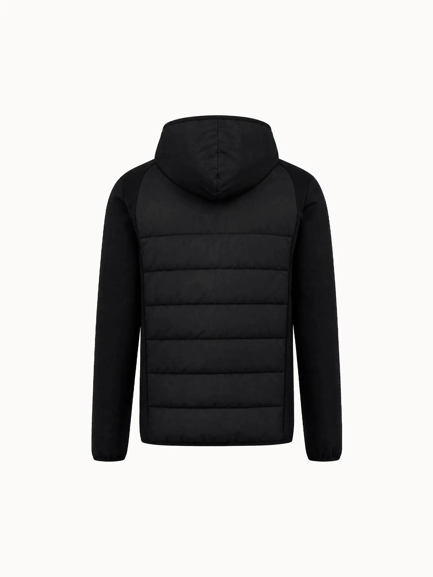 Veste zippée à capuche matelassée bi-matière DROP 3/5