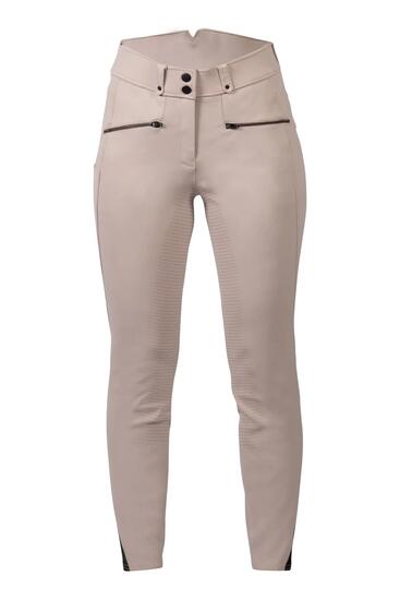Pantalon d'équitation -Pearl City- assise en silicone couleur beige (2500) 42
