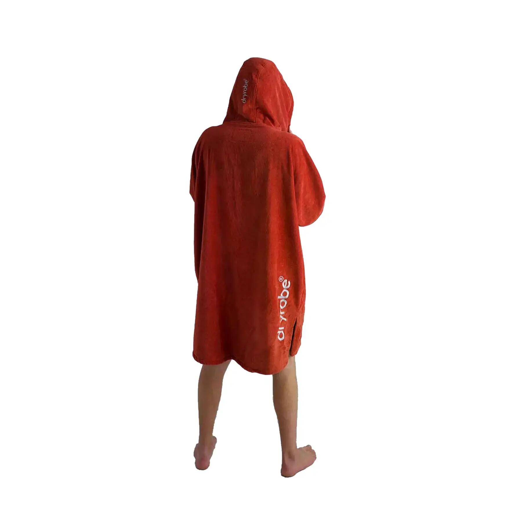 Poncho zippé à capuche Dryrobe 2/2