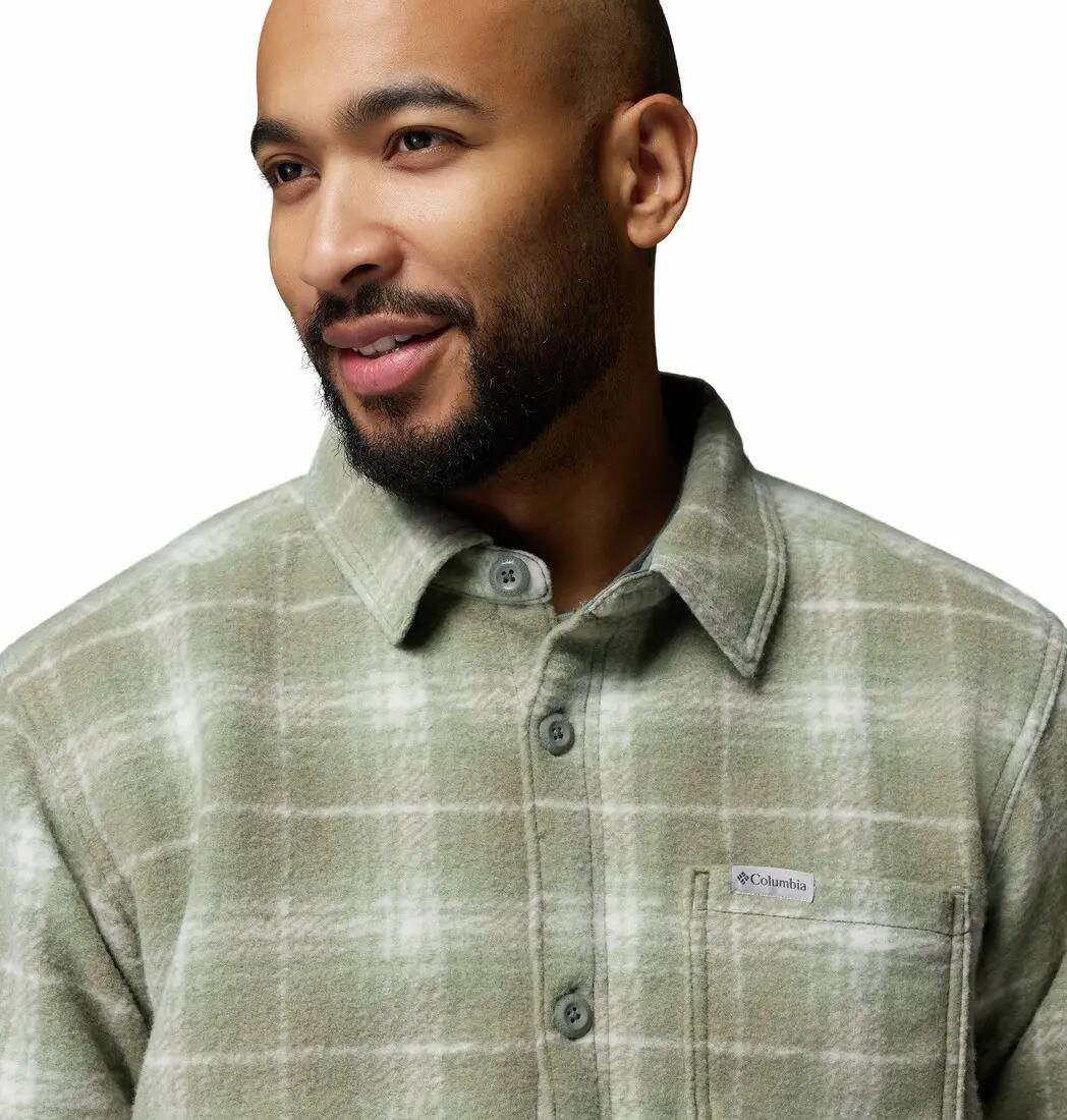 Camicia da escursionismo da uomo Columbia "Hunter Arch Shirt Jacket" 4/7