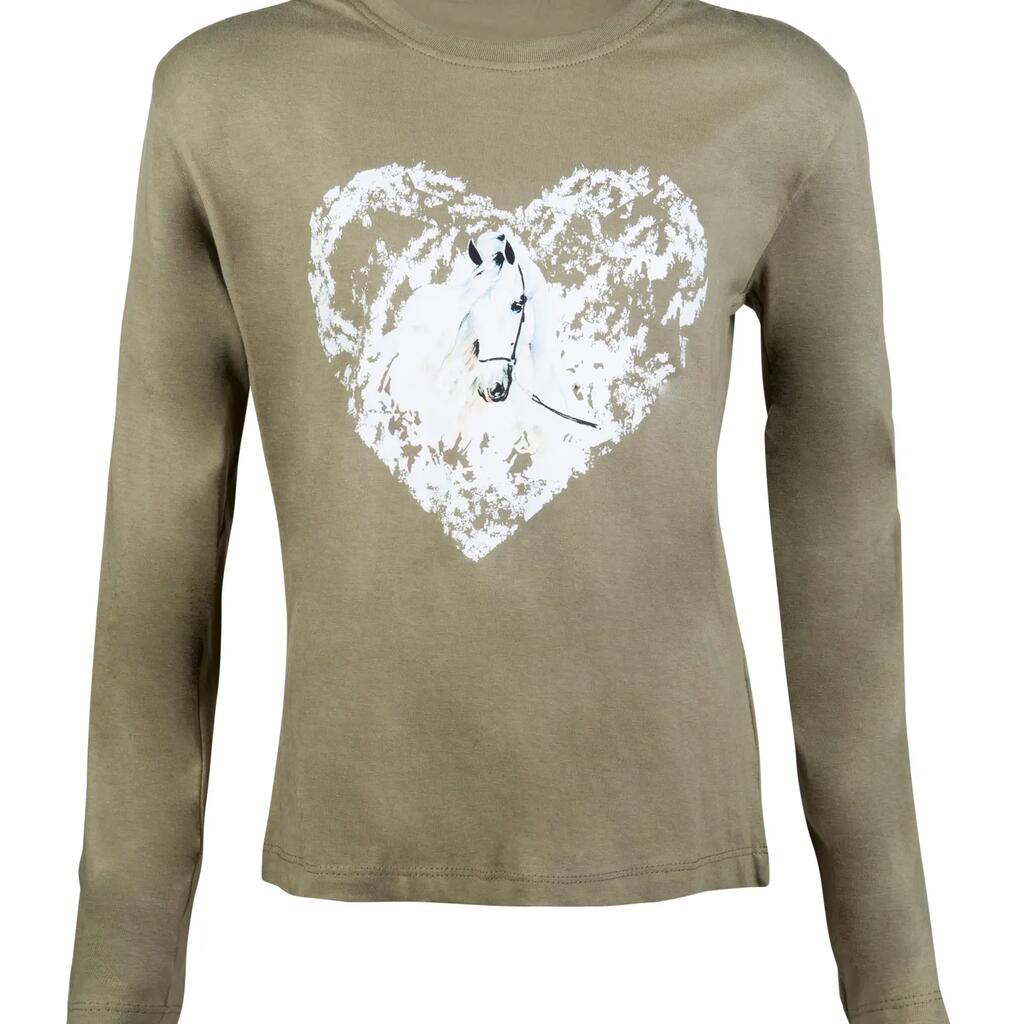 Girl's long sleeve T-shirt HKM Horse Spirit