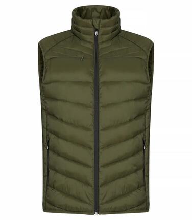 clique Idaho Vest — Leichte, wärmende Weste aus recyceltem Polyamid – Fog green