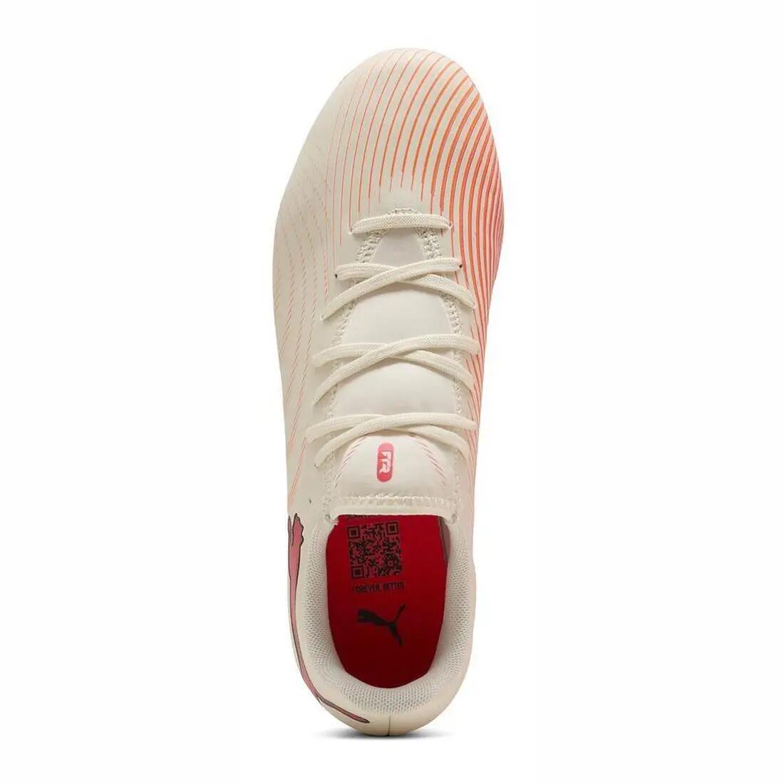 Chuteiras Puma Future 9 Play MxSG Amêndoa e Ultra Red 4/6