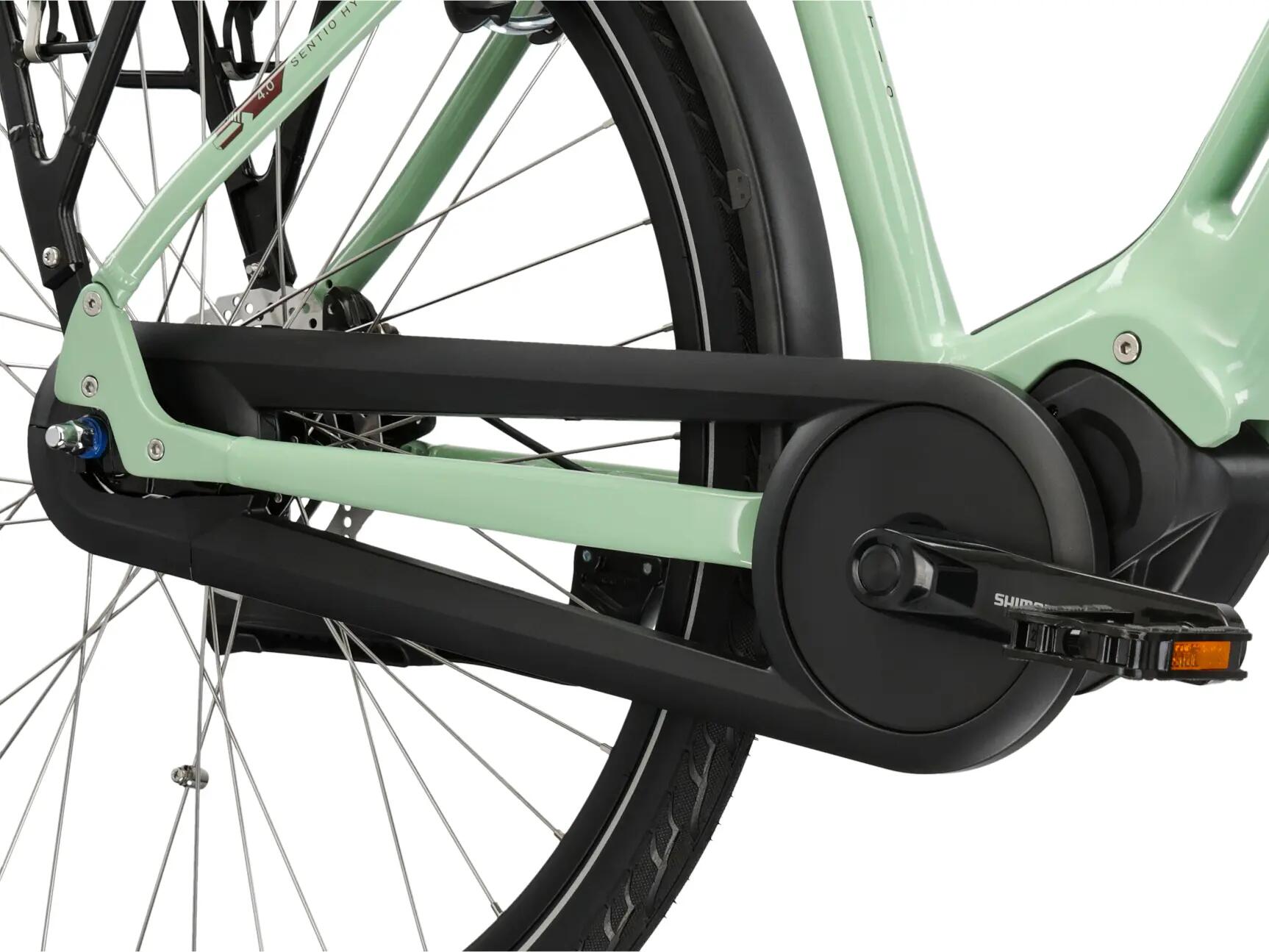 Rower elektryczny miejski Kross SENTIO HYBRID 4.0 28" rama aluminiowa 7/7