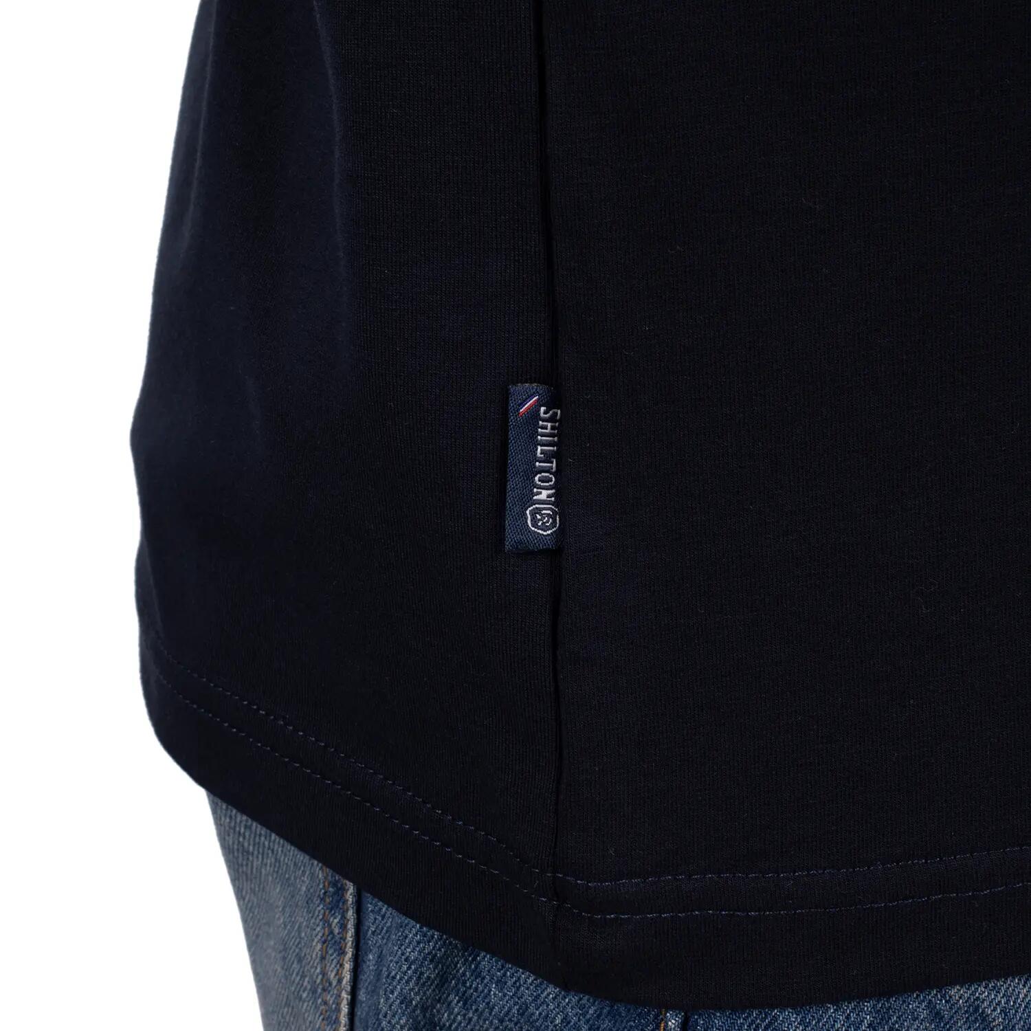 T-shirt basic velata XL / Navy 4/4