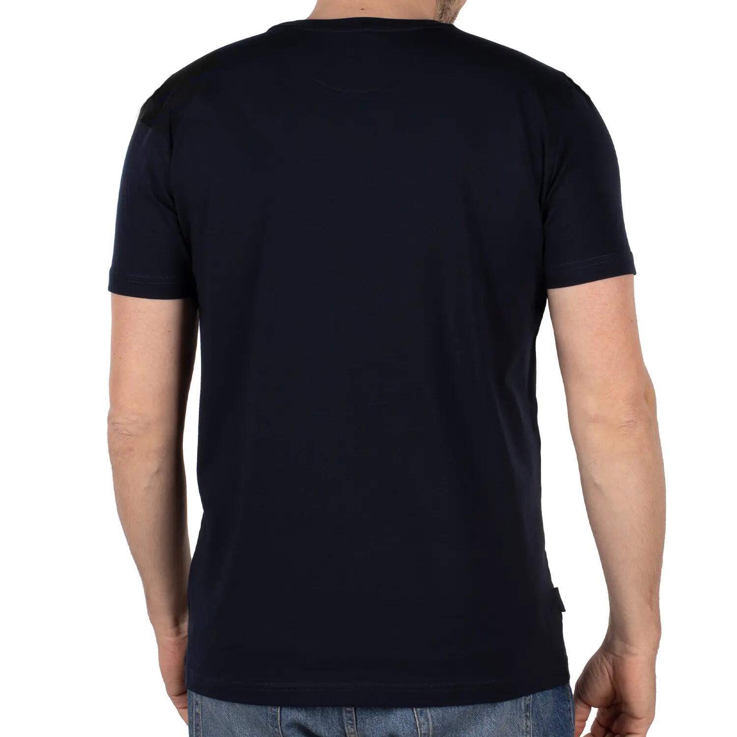 T-shirt basic velata XL / Navy 2/4