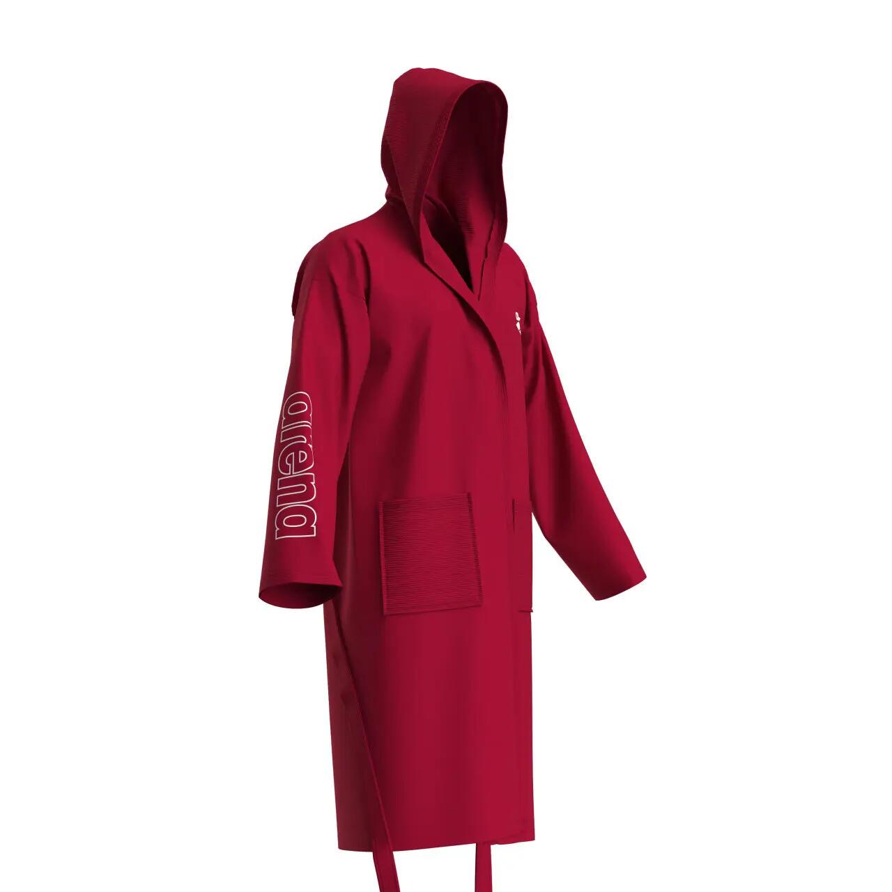 Accappatoio Arena Zeal Rosso/Bianco 3/13