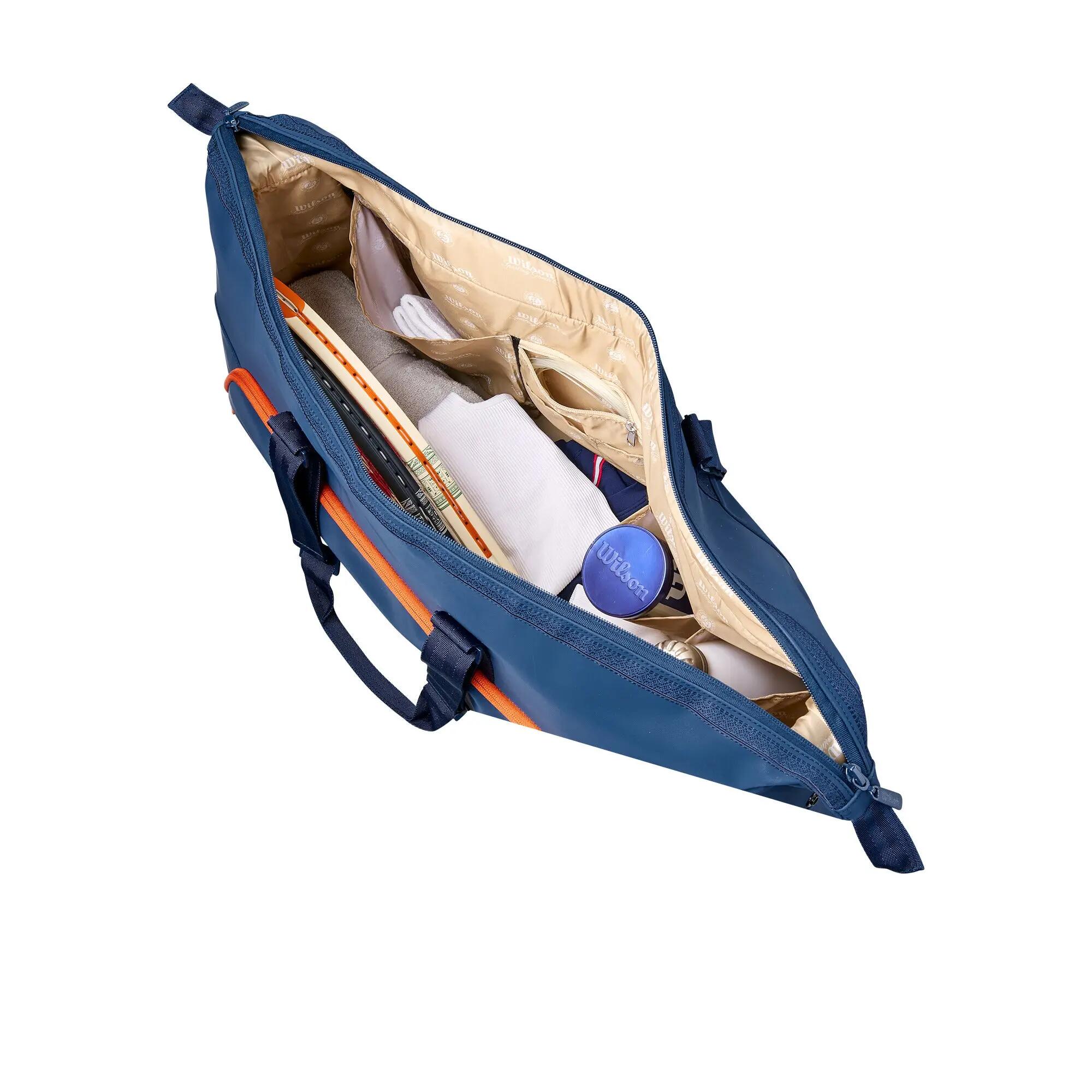 SUPER TOUR ROLAND GARROS 2026 LARGE DUFFLE NAVY 3/3