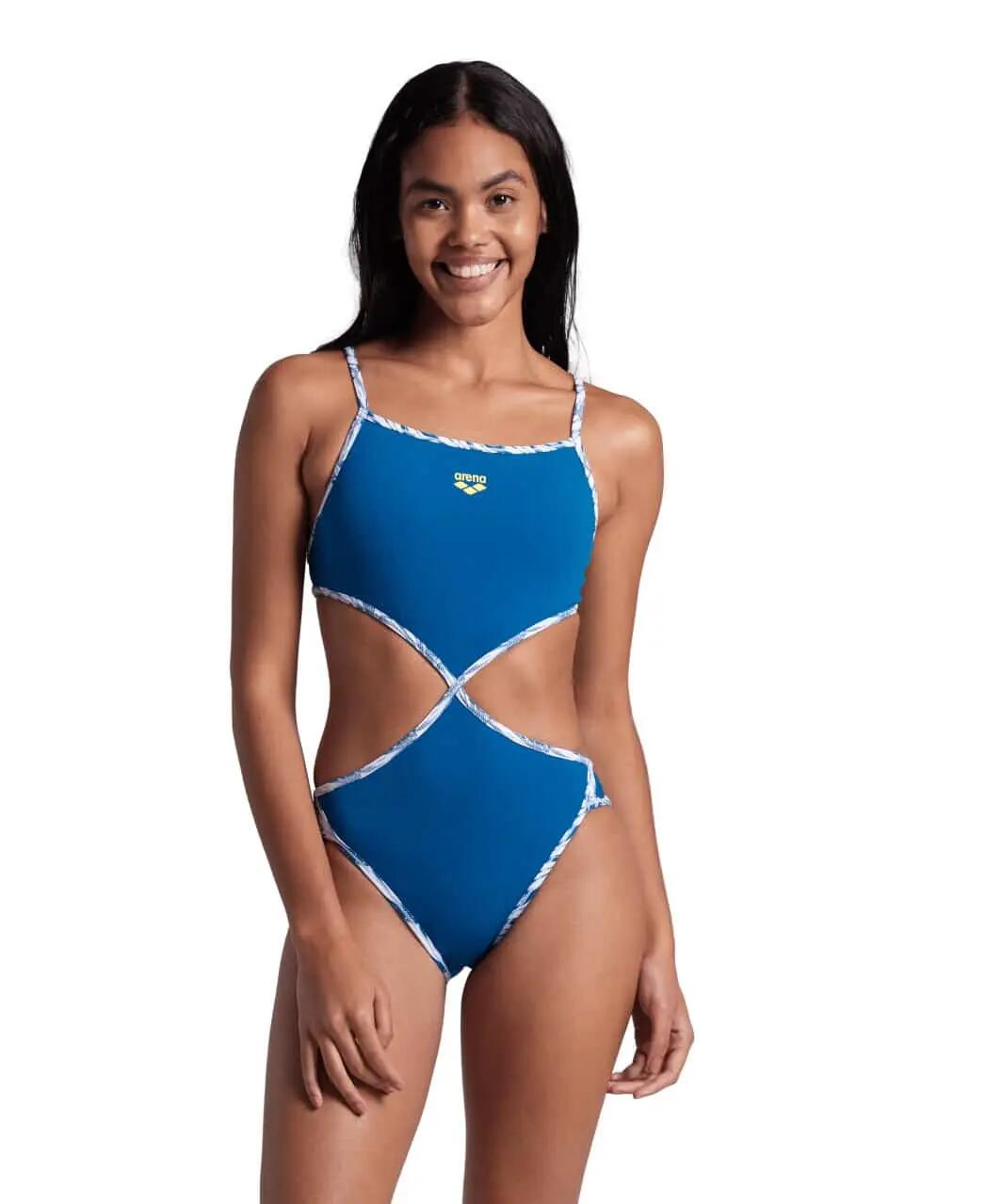 Costume Donna Arena Rule Breaker Twist N Mix R Bianco-Blu Cosmo 4/7