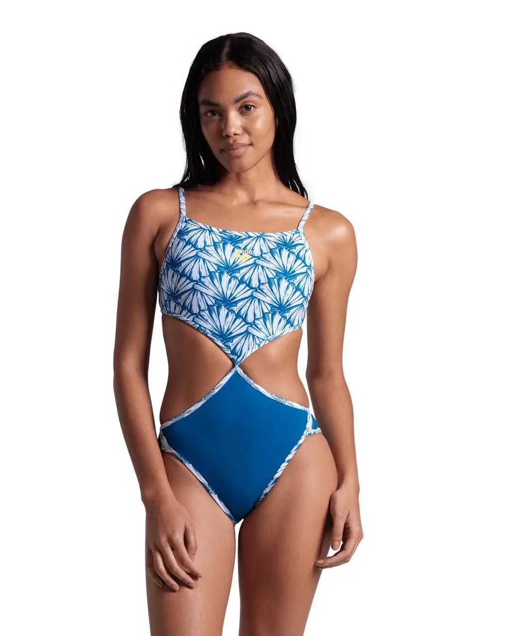 Costume Donna Arena Rule Breaker Twist N Mix R Bianco-Blu Cosmo 3/7